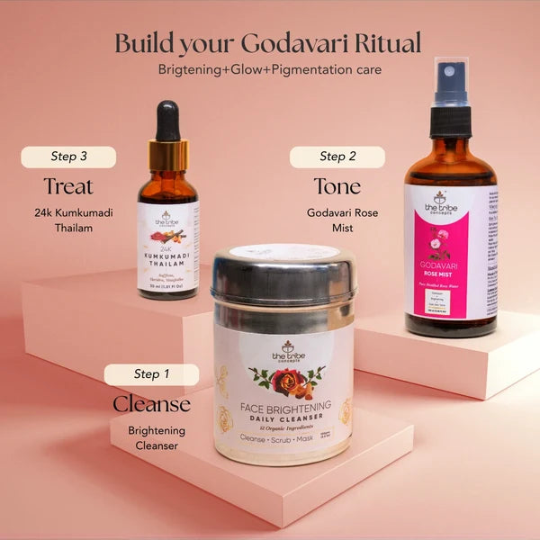 Godavari Rose Mist - 100% Pure Steam Distilled Facial Toner