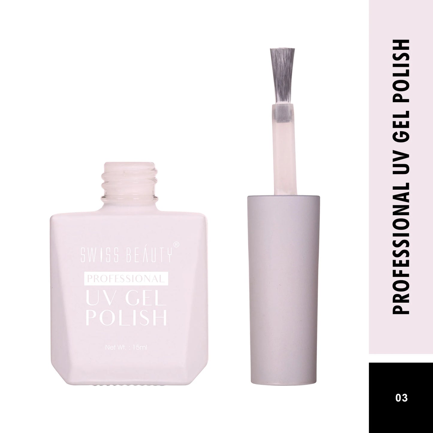 Swiss Beauty Professional UV Gel Nail Polish - Shade-03 - 15 ml