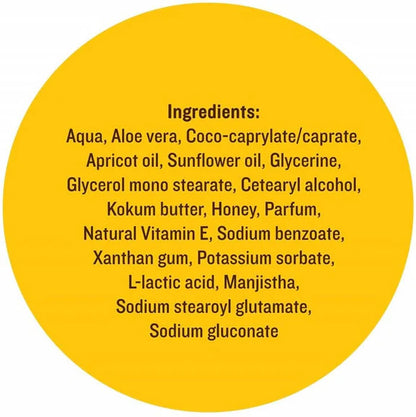 Soultree Apricot Moisturiser With Honey & Kokum Butter - 200 ml