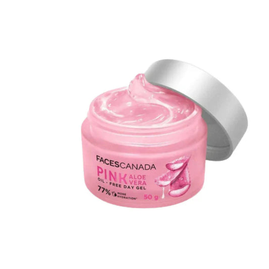 Faces Canada Pink Aloe Vera Oil-Free Day Gel - 15 gm