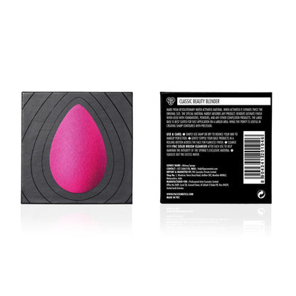 PAC Studio Classic Beauty Blender - Waterdrop, Grows 2X When Wet, Low Absorption, Durable & Stays in Shape - 1 pc