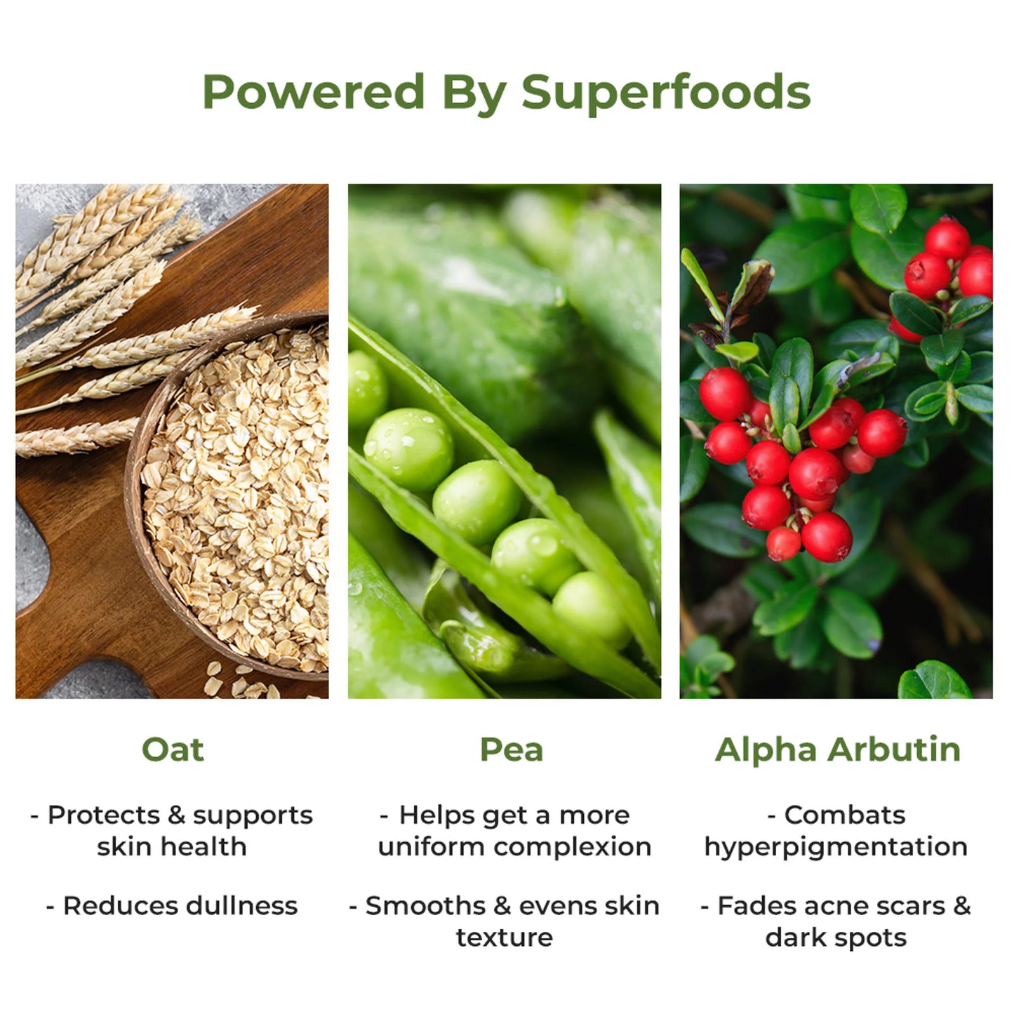 Naturali Pigmentation Corrector Moisturiser with Superfoods Oat, Pea & Alpha Arbutin - 50 ml