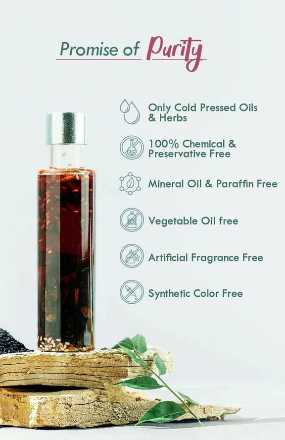 Nat Habit Curry Sesame Winter Hair Oil - 100 ml