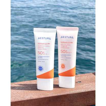 Aestura Derma UV365 Barrier Hydro Mineral Sunscreen 50+ SPF/PA++++ - 25 ml