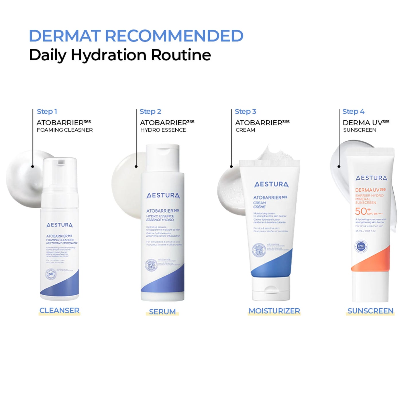 Aestura Derma UV365 Barrier Hydro Mineral Sunscreen 50+ SPF/PA++++ - 25 ml