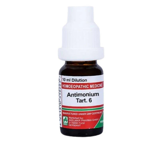 Adel Homeopathy Antimonium Tart Dilution -6 CH