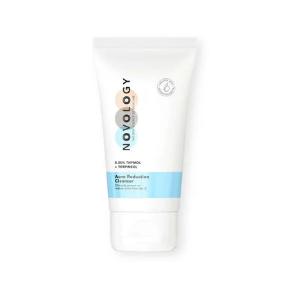 Novology Acne Reduction Cleanser With 0.35% Thymol + Terpineol - 150 gm