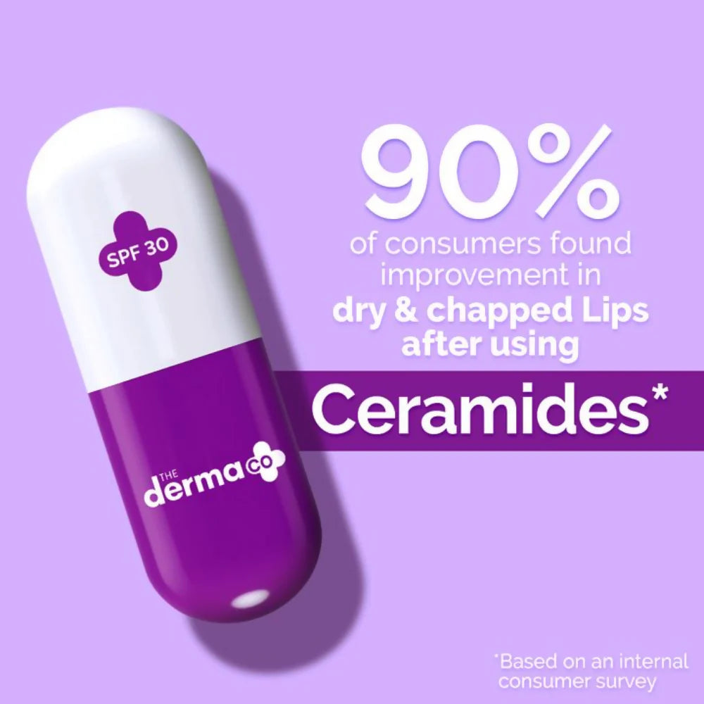 The Derma Co 1% Ceramide Complex Lip Balm With Ceramides & Vitamin E