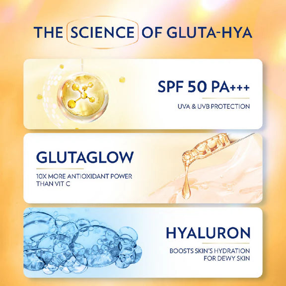 Vaseline Gluta Hya Antioxidant SPF 50 PA+++ Sunscreen - 175 ml