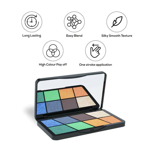 Renee Eyeshadow Palette - Party Hour - 15 gm