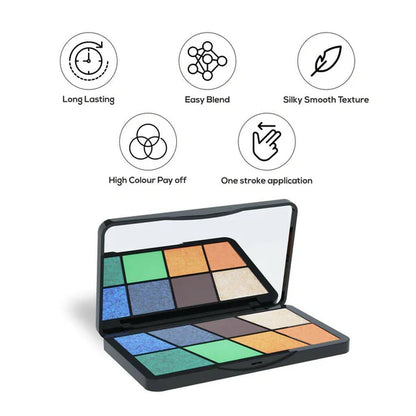 Renee Eyeshadow Palette - Party Hour - 15 gm