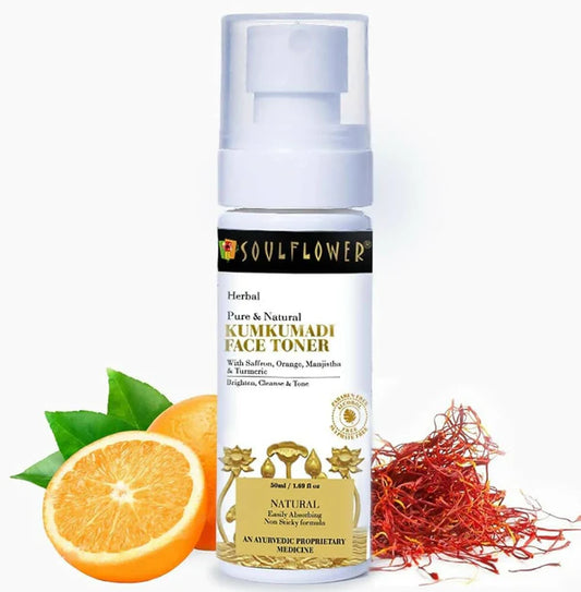 Soulflower Kumkumadi Face Toner Mist - 50 ml
