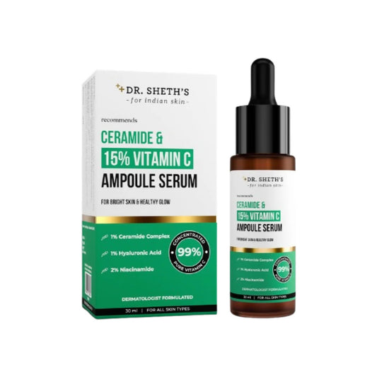 Dr. Sheth's Ceramide & 15% Vitamin C Ampoule Serum