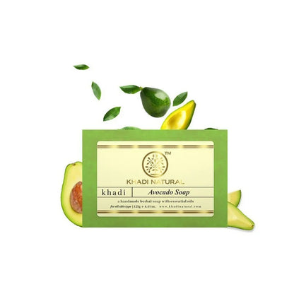Khadi Natural Avocado Handmade Soap - 125 gm