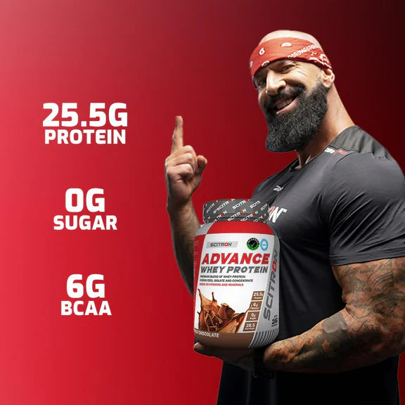 Scitron Advance Whey Protein Milk Chocolate Flavor - 1 kg