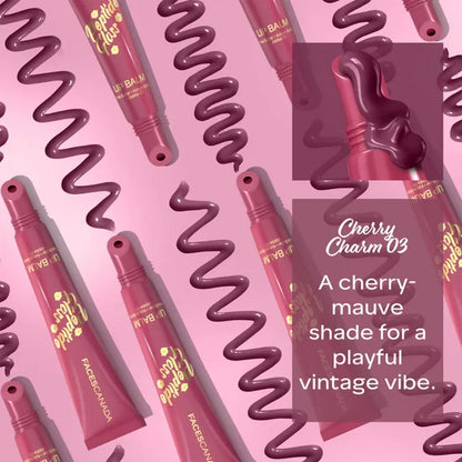 Faces Canada Peptide Gloss Lip Balm - Cherry Charm 03 - 10 gm