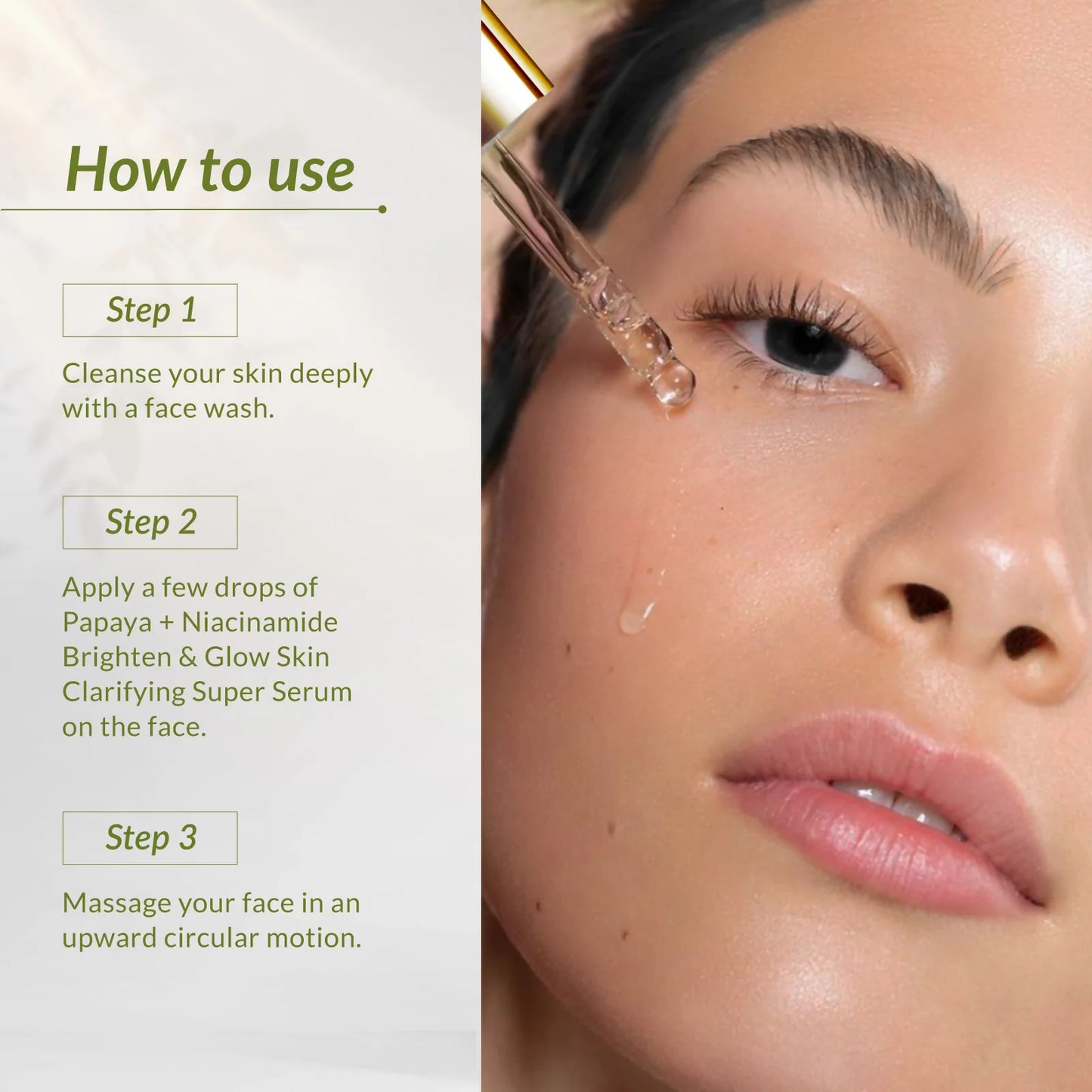 Lotus Botanicals Niacinamide & Papaya Brighten & Glow Skin Clarifying Super Serum - 14 ml
