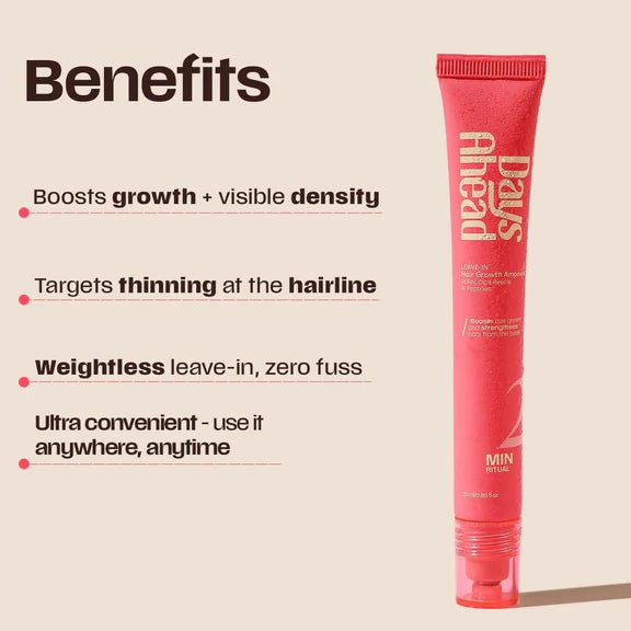 Days Ahead Leave-in Hair Growth Ampoule Serum (Roll on) - 25 ml