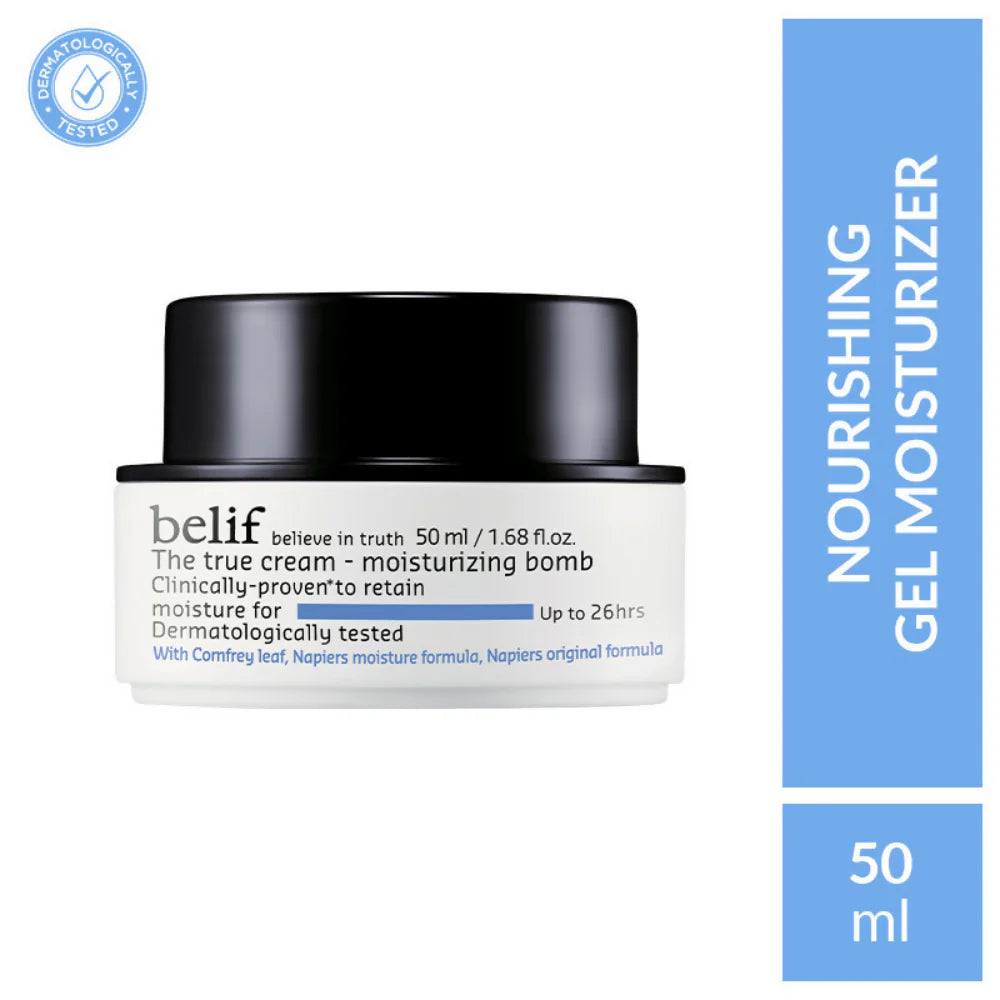 Belif The True Cream Moisturizing Bomb Clinically Proven To Retain Moisture - 50 ml