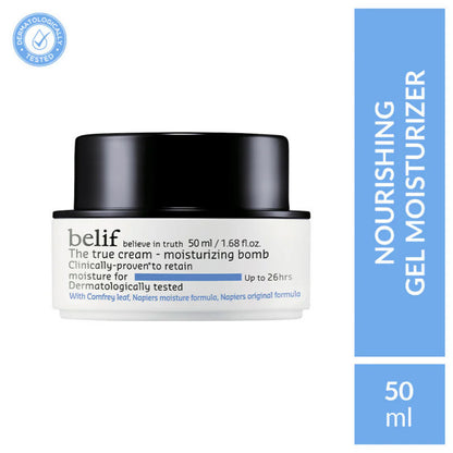 Belif The True Cream Moisturizing Bomb Clinically Proven To Retain Moisture - 50 ml