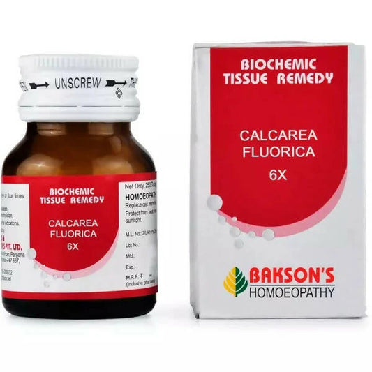 Bakson's Homeopathy Calcarea Fluorica Tablets  - 6X