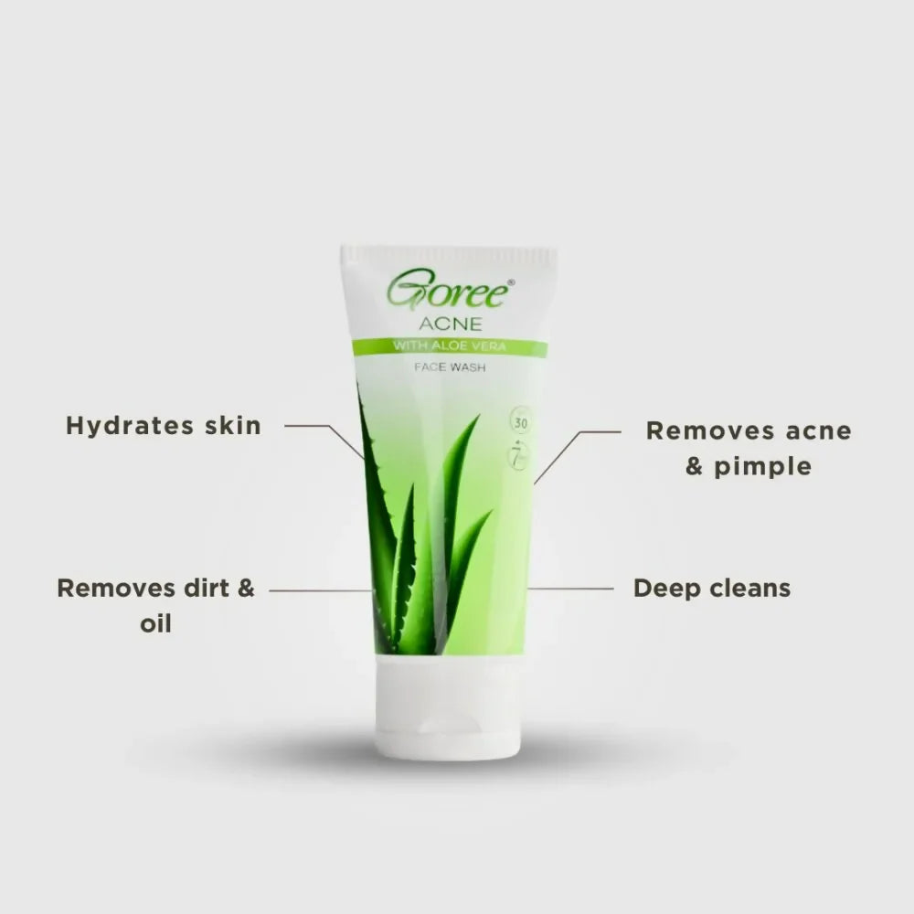 Goree Whitening Acne Creamy Face Wash - 70 ml