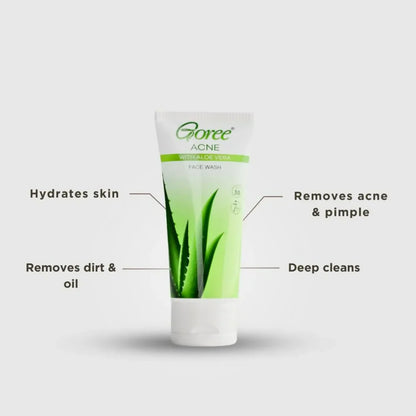 Goree Whitening Acne Creamy Face Wash - 70 ml