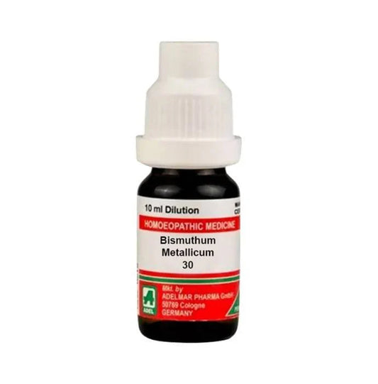 Adel Homeopathy Bismuthum Metallicum Dilution -30 CH