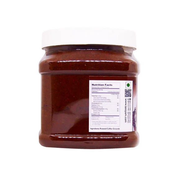 Tassyam Organics Roasted Arabica Coffee Grounds Jar - 350 gm