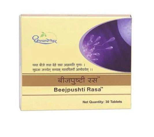 Dhootapapeshwar Beejpushti Rasa -30 tabs