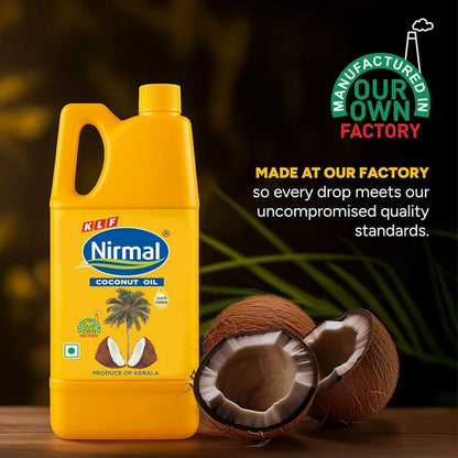 KLF Nirmal 100% Pure Coconut Oil - 1 L