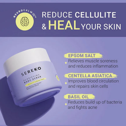 Sereko Clarifying Gentle Exfoliation Body Scrub - 100 gm