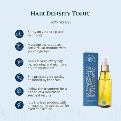 The Earth Collective Hair Density Tonic - Hair Growth - 100 ml