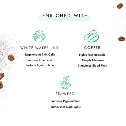 mCaffeine Naked & Raw Coffee Face Wash - 100 ml