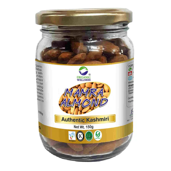 Organic Wellness Mamra Almond - 150 gm