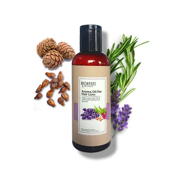 Richfeel Hair Loss Oil with Rosemary Lavender & Grapeseed - 100 ml
