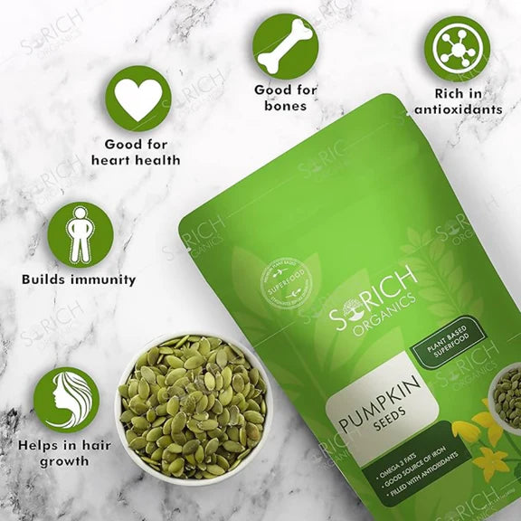 Sorich Organics Raw Flax Seeds & Pumpkin Seeds - combo