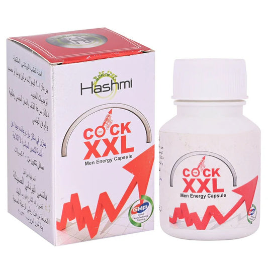 Hashmi Pharmacy XXL Men Energy Capsules – May Support Energy & Vitality in Men - 20 caps
