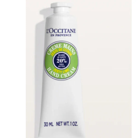 L'Occitane Shea Zesty Lime Hand Cream - 30 ml