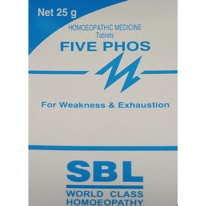 SBL Homeopathy Five Phos Tablets - 25 gm - 6X
