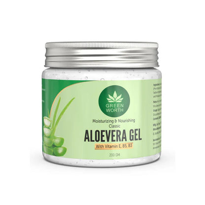 Greenworth Moisturizing & Nourishing Aloe Vera Gel - 200 gm