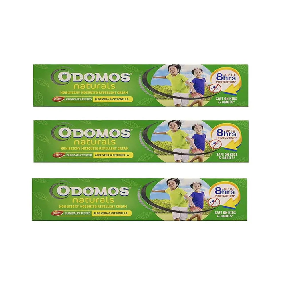 Dabur Odomos Naturals Non-Sticky Mosquito Repellent Cream