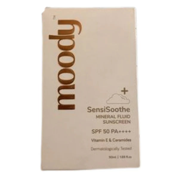 Moody SensiSoothe Mineral Brightening Sunscreen Serum with Ceramides & Rice - 50 ml
