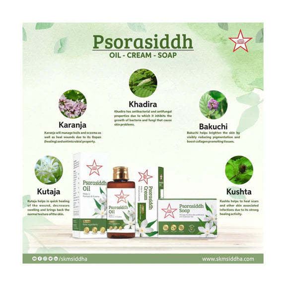 Skm Ayurveda Psorasiddh Soap - 75 gm