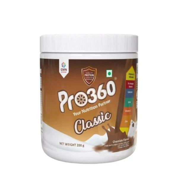 Pro360 Classic Daily Wellness Nutritional Protein Health Drink Supplement Powder - 200 gm