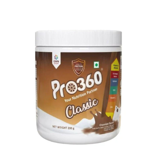 Pro360 Classic Daily Wellness Nutritional Protein Health Drink Supplement Powder - 200 gm