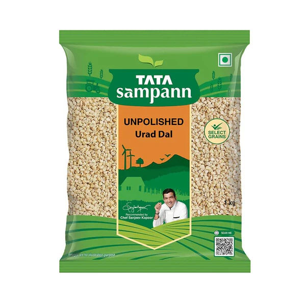 Tata Sampann Unpolished Urad Dal (Split) - 1 kg