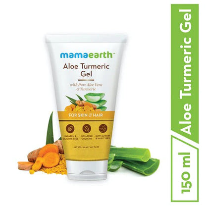 Mamaearth Aloe Turmeric Gel For Skin & Hair - 150 ml