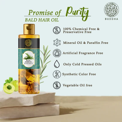 Buddha Natural Anti Bald Hair Oil - 150 ml
