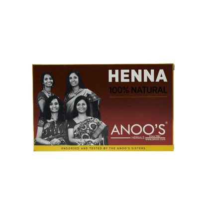 Anoo's Natural Herbal Henna - 100 gm